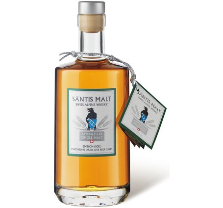 Säntis Malt grün small cask Edition Sigel  (solange Vorrat, kein neuer Liefertermin bekannt)