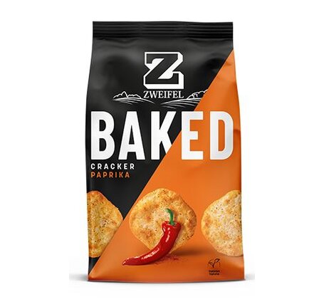 Zweifel Baked Cracker Paprika 95g