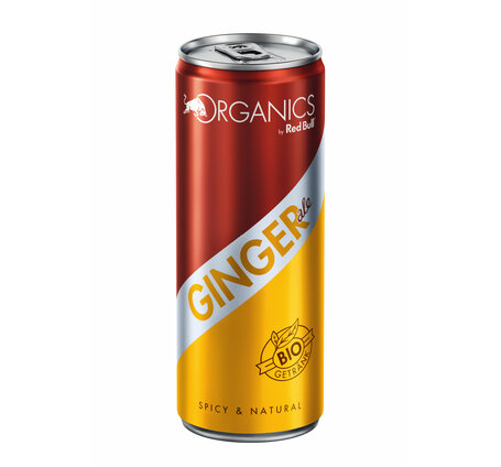 Red Bull Organics Ginger Ale Dose (solange Vorrat)