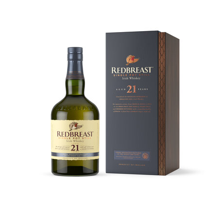 Redbreast 21 Years Single Pot Still Irish Whiskey (ausverkauft, voraussichtlich Mitte 2025 wieder verfügbar)