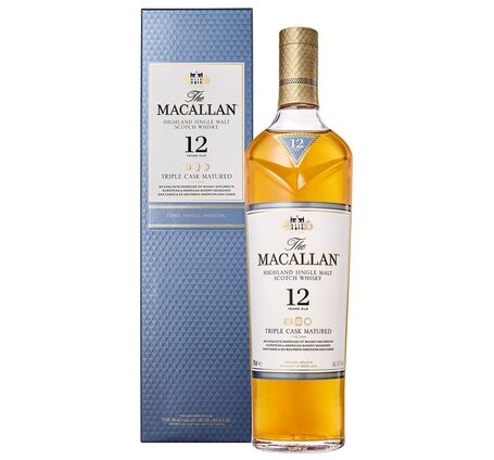 Macallan 12 years Triple Cask Matured Single Highland Malt (solange Vorrat, kein neuer Liefertermin bekannt)