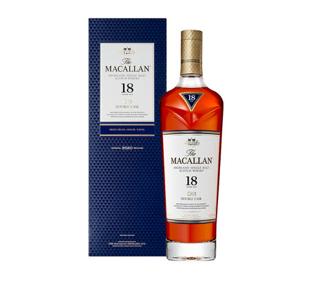 Macallan 18 years old Double Cask (sehr limitiert, maximal 1 Flasche pro Kunde) 