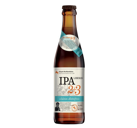 Riegele IPA Liberis 2+3 alkoholfreies Bier Deutschland EW Flaschen