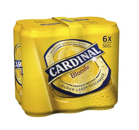 Cardinal Blonde Dosen 6-Pack 50 cl