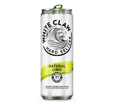 White Claw Lime Hard Seltzer 33 cl Dose